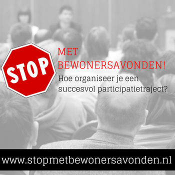 Masterclass 'Stop met bewonersavonden'