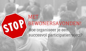 Masterclass Stop met bewonersavonden - wegens succes herhaald!