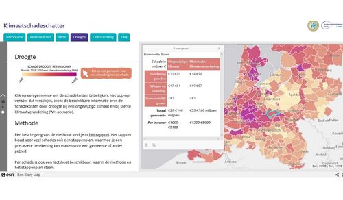De Klimaatschadeschatter: wat zijn de kosten van klimaatverandering in jouw gemeente?