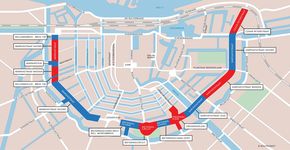 Amsterdamse binnenring geeft fietsers en ov de ruimte