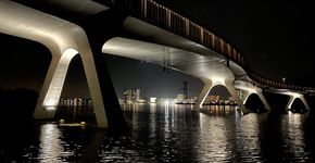 Natuurinclusief lichtplan voor iconische brug over Weerwater Almere