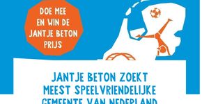 Jantje Beton zoekt meest speelvriendelijke gemeente van Nederland