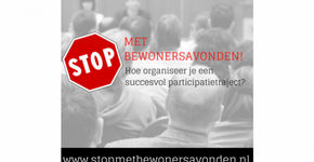 Stop met bewonersavonden