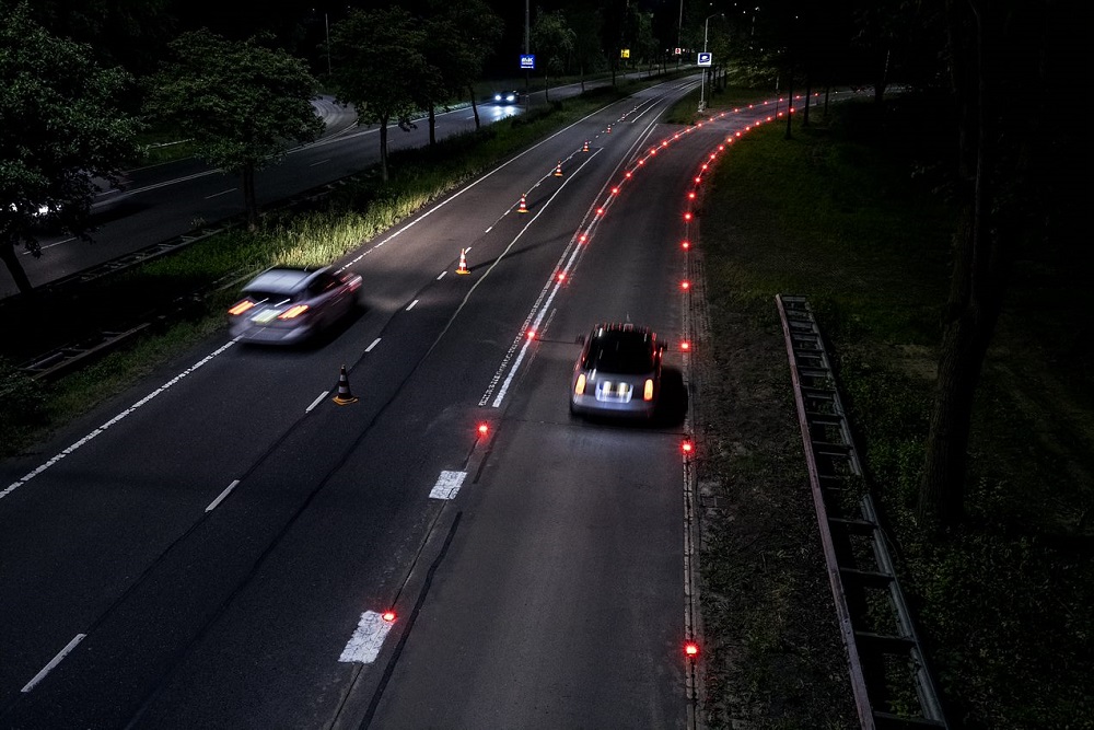 Rood licht nacht